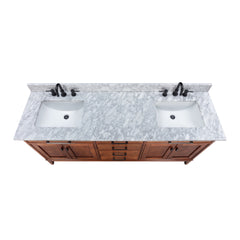 Madison 72 in. Double Sink Bathroom Vanity