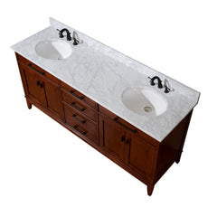 Madison 72 in. Double Sink Bathroom Vanity