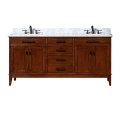 Madison 72 in. Double Sink Bathroom Vanity