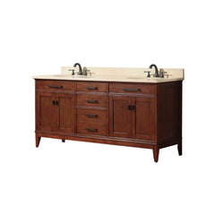 Madison 72 in. Double Sink Bathroom Vanity