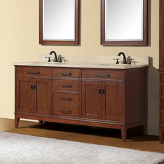 Madison 72 in. Double Sink Bathroom Vanity