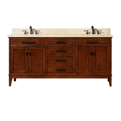 Madison 72 in. Double Sink Bathroom Vanity