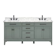 Madison 72 in. Double Sink Bathroom Vanity