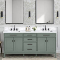 Madison 72 in. Double Sink Bathroom Vanity