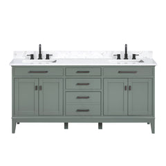 Madison 72 in. Double Sink Bathroom Vanity
