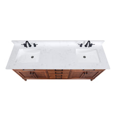 Madison 72 in. Double Sink Bathroom Vanity