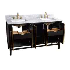 Mason 60 in. Double Sink Bathroom Vanity