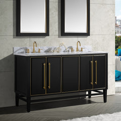 Mason 60 in. Double Sink Bathroom Vanity