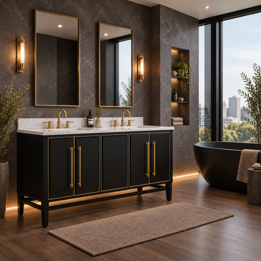 Mason 60 in. Double Sink Bathroom Vanity