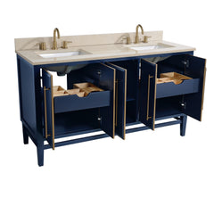 Mason 60 in. Double Sink Bathroom Vanity