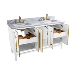 Mason 60 in. Double Sink Bathroom Vanity