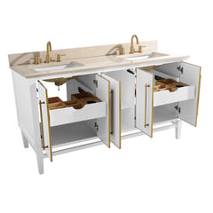 Mason 60 in. Double Sink Bathroom Vanity