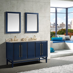 Mason 60 in. Double Sink Bathroom Vanity