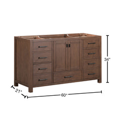 Modero 60 in. Single Sink Bathroom Vanity