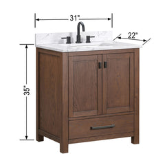 Modero 30 in. Single Sink Bathroom Vanity
