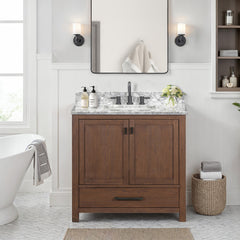 Modero 36 in. Single Sink Bathroom Vanity
