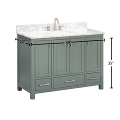 Modero 48 in. Single Sink Bathroom Vanity