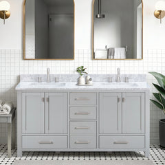 Modero 60 in. Double Sink Bathroom Vanity
