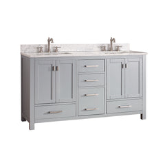Modero 60 in. Double Sink Bathroom Vanity
