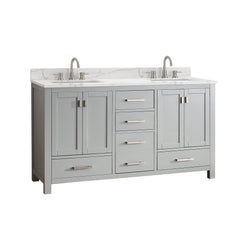 Modero 60 in. Double Sink Bathroom Vanity