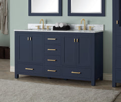 Modero 60 in. Double Sink Bathroom Vanity