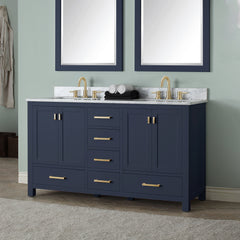 Modero 60 in. Double Sink Bathroom Vanity
