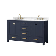 Modero 60 in. Double Sink Bathroom Vanity