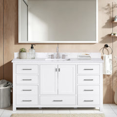 Modero 60 in. Single Sink Bathroom Vanity