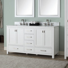 Modero 60 in. Double Sink Bathroom Vanity