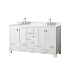 Modero 60 in. Double Sink Bathroom Vanity