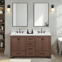 Modero 60 in. Double Sink Bathroom Vanity