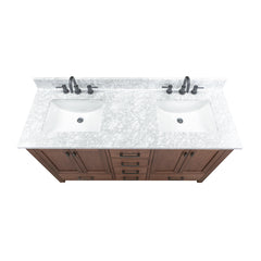 Modero 60 in. Double Sink Bathroom Vanity