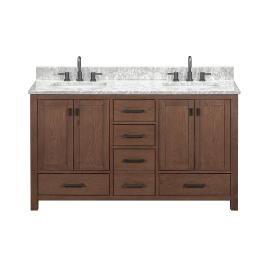 Modero 60 in. Double Sink Bathroom Vanity