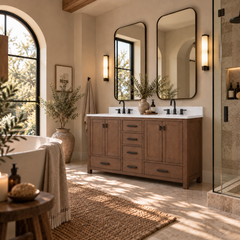 Modero 60 in. Double Sink Bathroom Vanity
