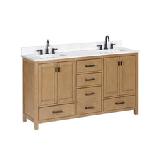 Modero 60 in. Double Sink Bathroom Vanity
