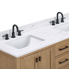 Modero 60 in. Double Sink Bathroom Vanity