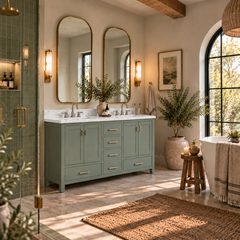 Modero 60 in. Double Sink Bathroom Vanity