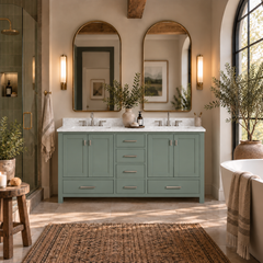 Modero 60 in. Double Sink Bathroom Vanity