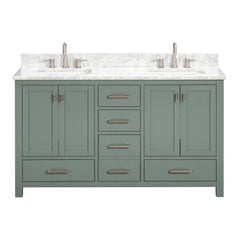 Modero 60 in. Double Sink Bathroom Vanity