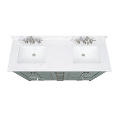 Modero 60 in. Double Sink Bathroom Vanity