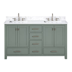 Modero 60 in. Double Sink Bathroom Vanity