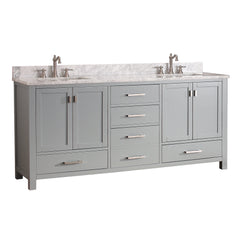 Modero 72 in. Double Sink Bathroom Vanity