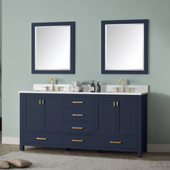 Modero 72 in. Double Sink Bathroom Vanity