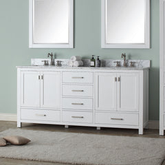 Modero 72 in. Double Sink Bathroom Vanity