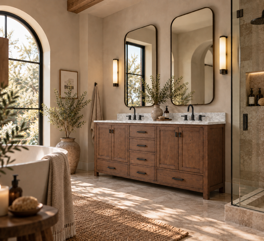 Modero 72 in. Double Sink Bathroom Vanity