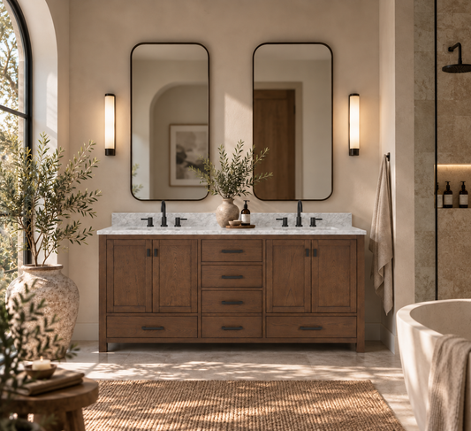 Modero 72 in. Double Sink Bathroom Vanity