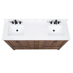 Modero 72 in. Double Sink Bathroom Vanity