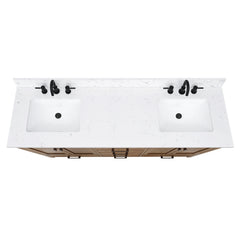 Modero 72 in. Double Sink Bathroom Vanity