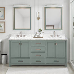 Modero 72 in. Double Sink Bathroom Vanity