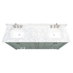Modero 72 in. Double Sink Bathroom Vanity